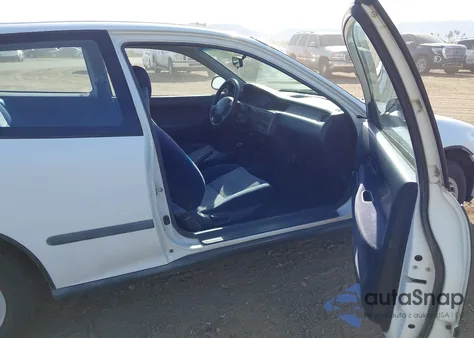 1992 Honda Civic Dx из США, поврежденный, VIN 2HGEH2358NH507282